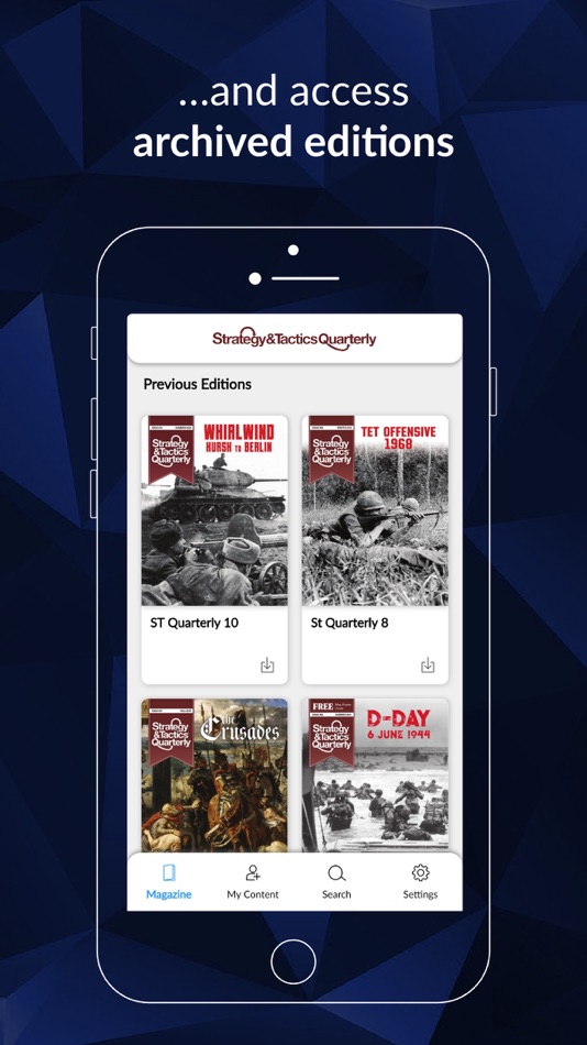 #5. Strategy & Tactics Quarterly (iOS) By: Decision Games