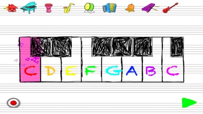 Doodle Sounds - Paper Piano Screenshot
