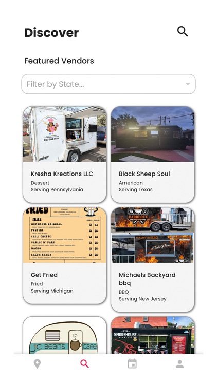 Street Eats Food Vendor Finder