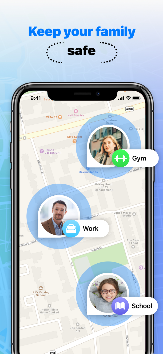 RealLoc Find Friends and Family