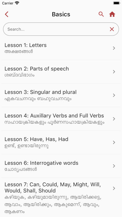 Spoken English Malayalam Screenshot