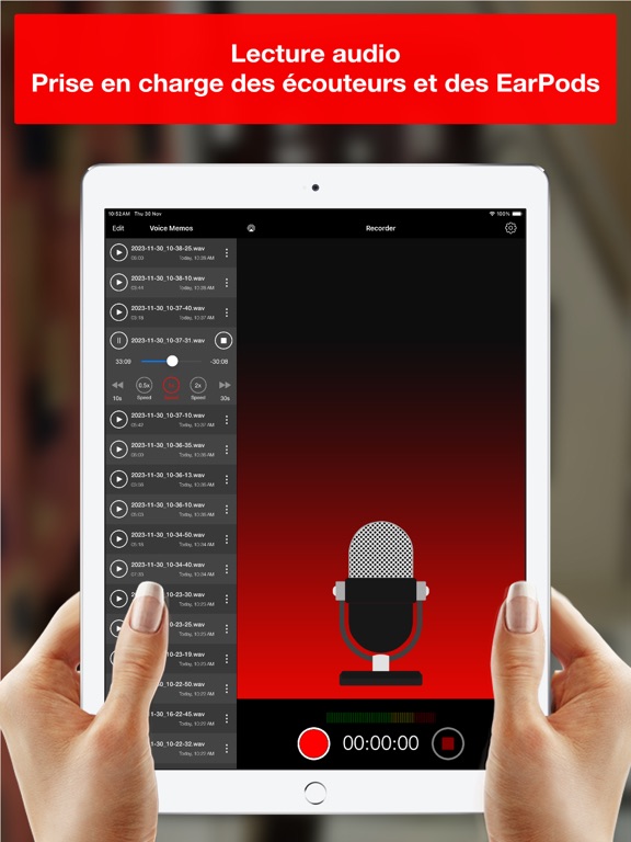 Screenshot #5 pour Voice Recorder : Record Audio