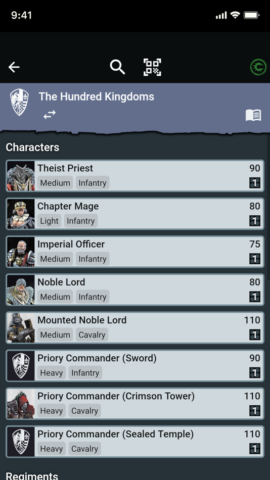 #2. Conquest Companion App (iOS) 由: Para Bellum Games