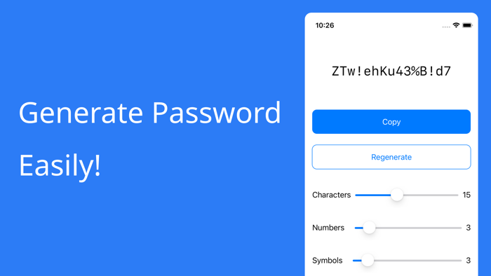 Very Easy Password Generator