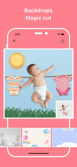 Game screenshot Baby Art: Photo Editor hack