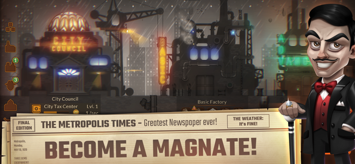 Metropolis Tycoon Mining Game