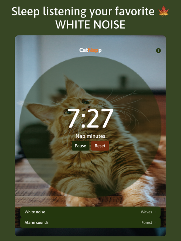 Screenshot #5 pour CatNapp - Timer for power naps