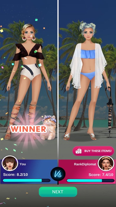 Dress Up Game: Fashion Show Screenshot