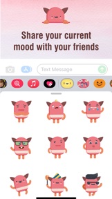 Cute Kawaii: iMessage Stickers screenshot
