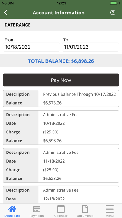 RISE Association Management Screenshot