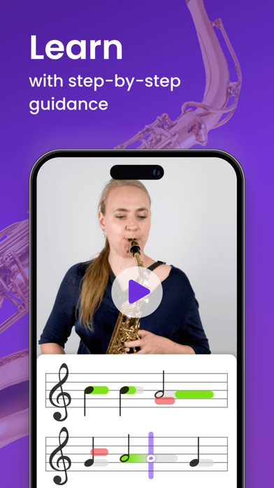 Learn Saxophone - tonestro Screenshot