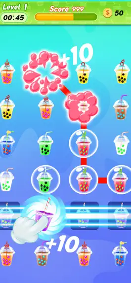 Game screenshot Bubble Tea Match Puzzle apk