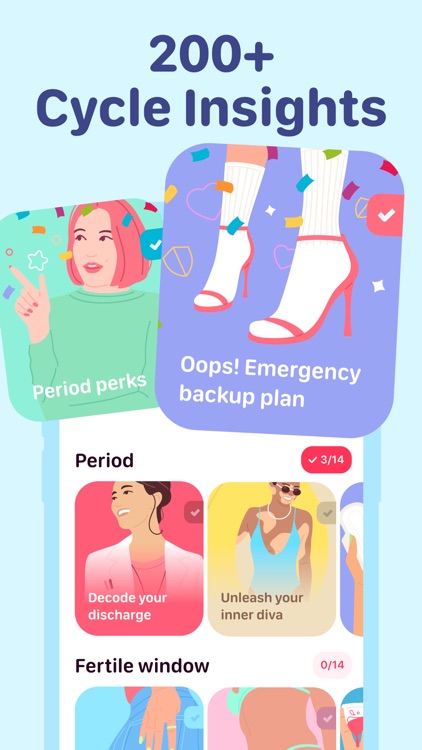 Period tracker Pinkllama screenshot-3