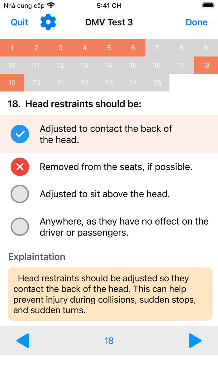 DMV State Test - Practice U.S