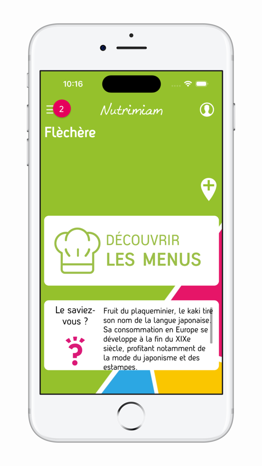 #2. Nutrimiam Charleroi (iOS) 由: pyramid informatique