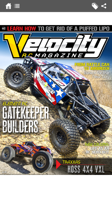 Velocity RC Cars Magazine Screenshot