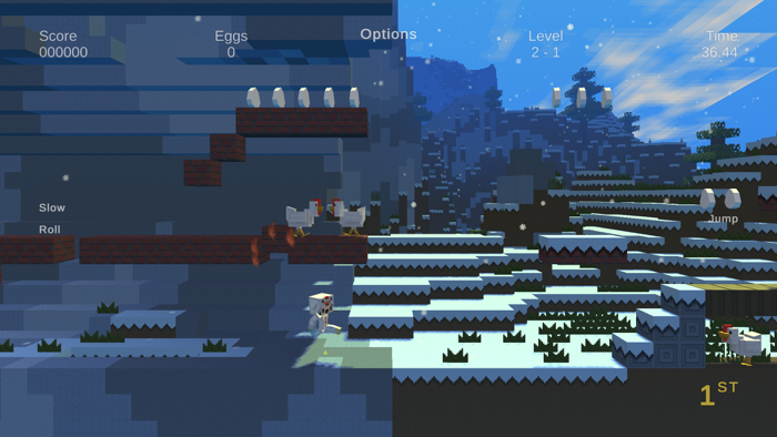 Chicken Runner - Platformer