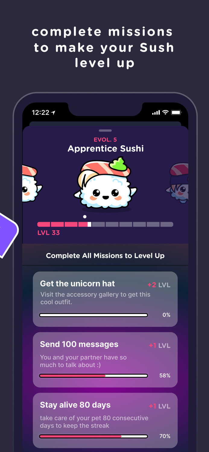 SUSH • virtual pets