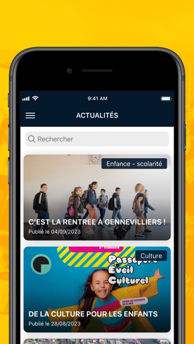 Gennevilliers l'appli Screenshot