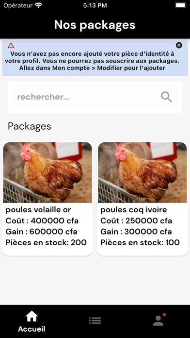 Invest CI Screenshot