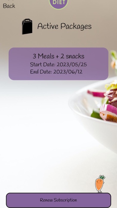 Lets Diet Healthy Food Screenshot