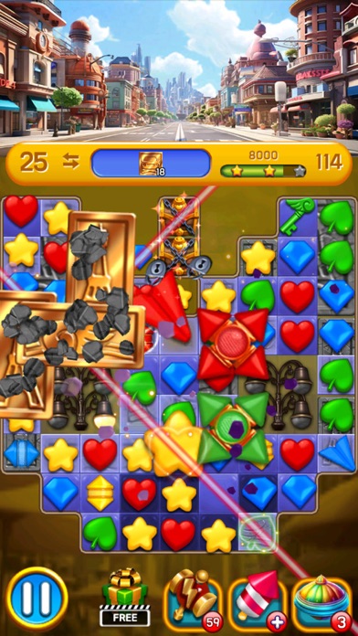 Dream City: Match3 blast Screenshot