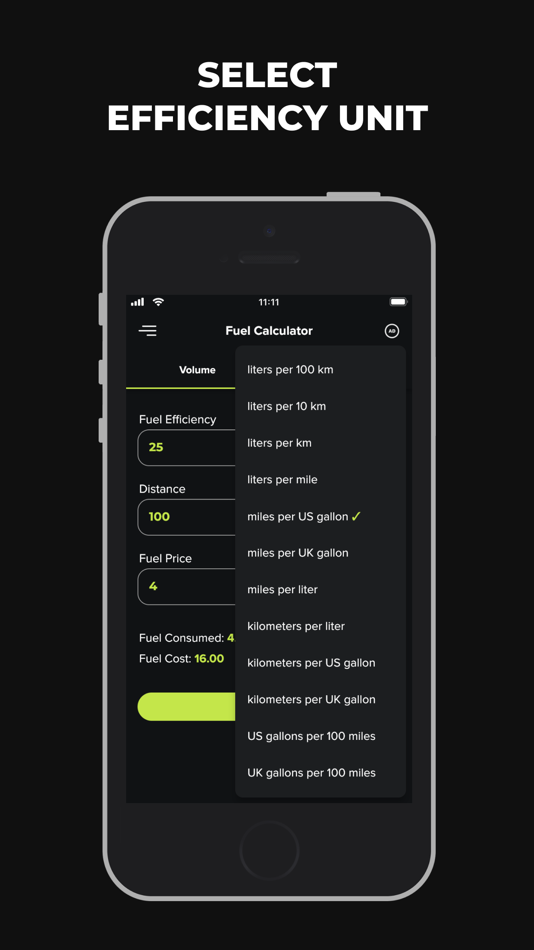 #2. Fuel Calculator App (iOS) 来自: SHPAVDA, TOO