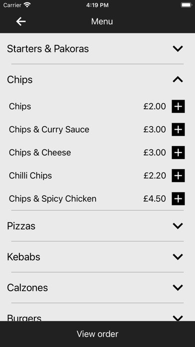New Kismet Takeaway Screenshot