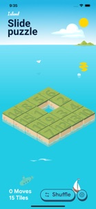 Island Slide Puzzle screenshot #2 for iPhone
