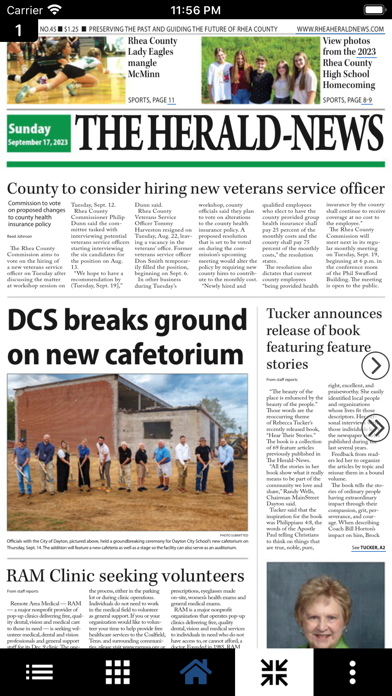 The Herald-News eEdition Screenshot