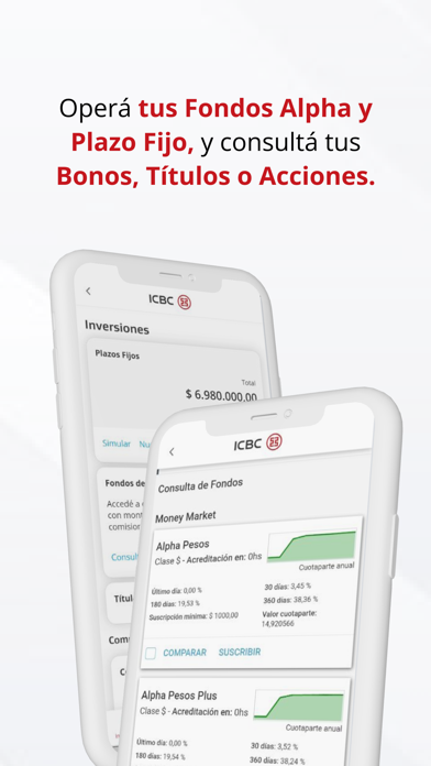 ICBC Mobile Banking(Argentina) Screenshot