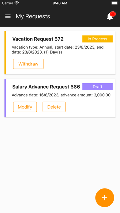Sky Bayan HRMS Screenshot