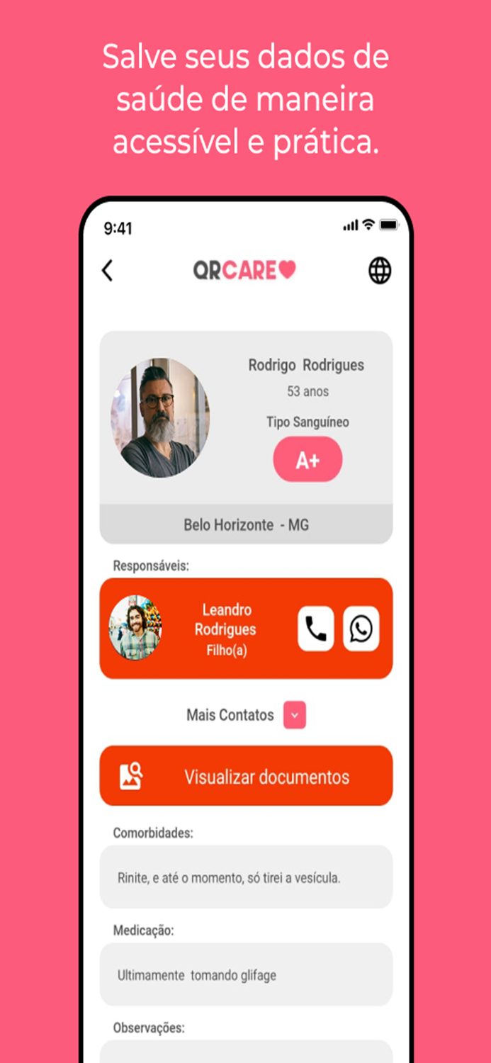 QR Care - Escaneie-me