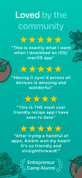 Game screenshot Ambre: Recipe Organizer apk