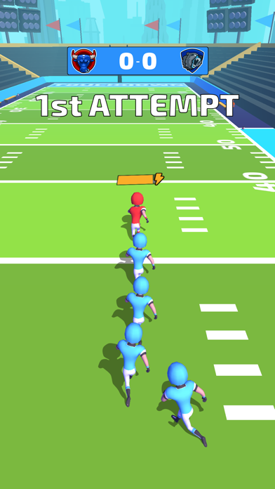 screenshot of Touchdown Glory: Sport Game 3D 4