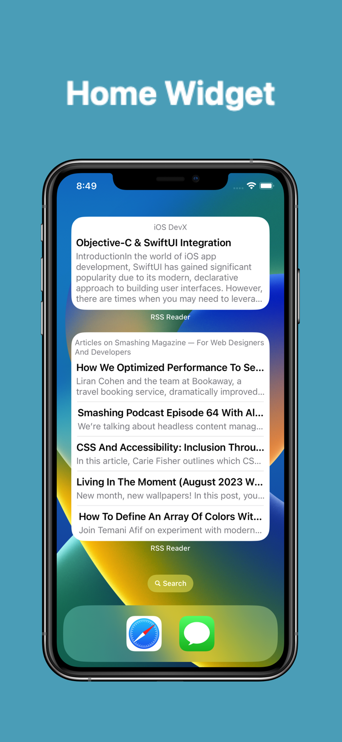 RSS Reader - Widget RSS Reader