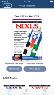 nexus magazine iphone screenshot 1