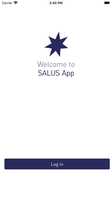 SALUS App Screenshot