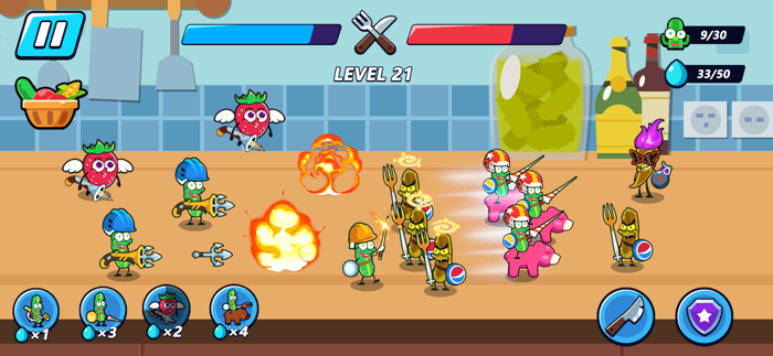 Vegetable War-Ultimate Battle