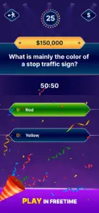 Millionaire Quiz: Trivia Games screenshot #2 for iPhone