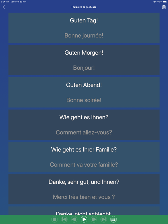 Screenshot #5 pour Phrase allemande