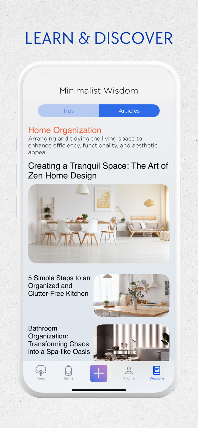 whatIhave Organize items