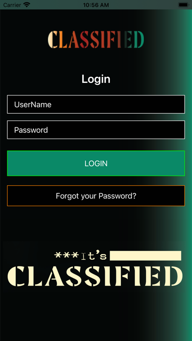 ClassifiedBar Screenshot