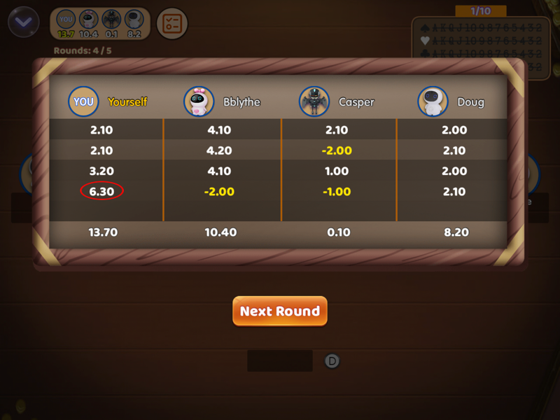 Callbreak Offline : Tash Game official gameplay screenshot 3
