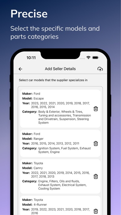 AutopartFindr Screenshot