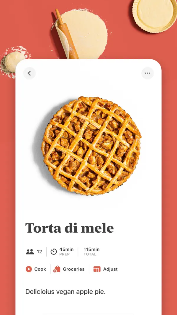 Mela – Recipe Manager Screenshot 1