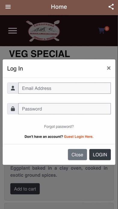 Annapurna Curry Grill Screenshot