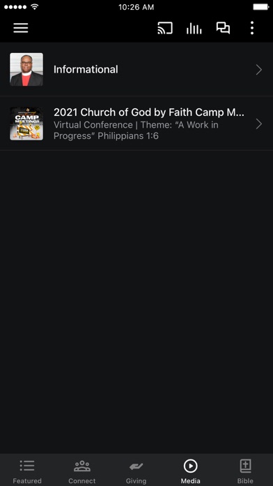 Church of God by Faith (COGBF) Screenshot