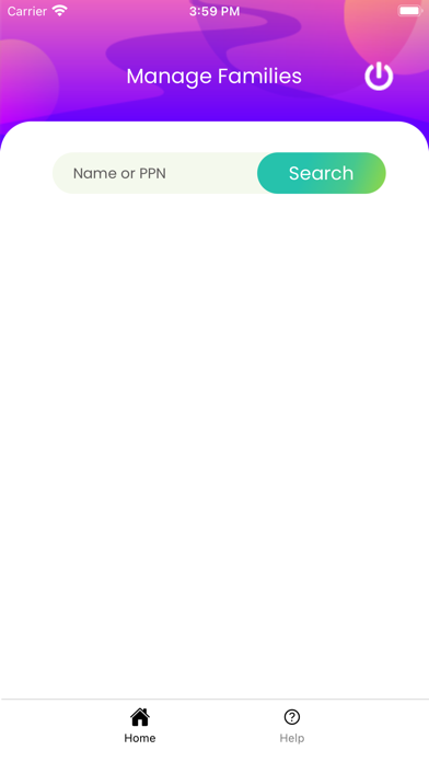 Parentfinder Management Screenshot
