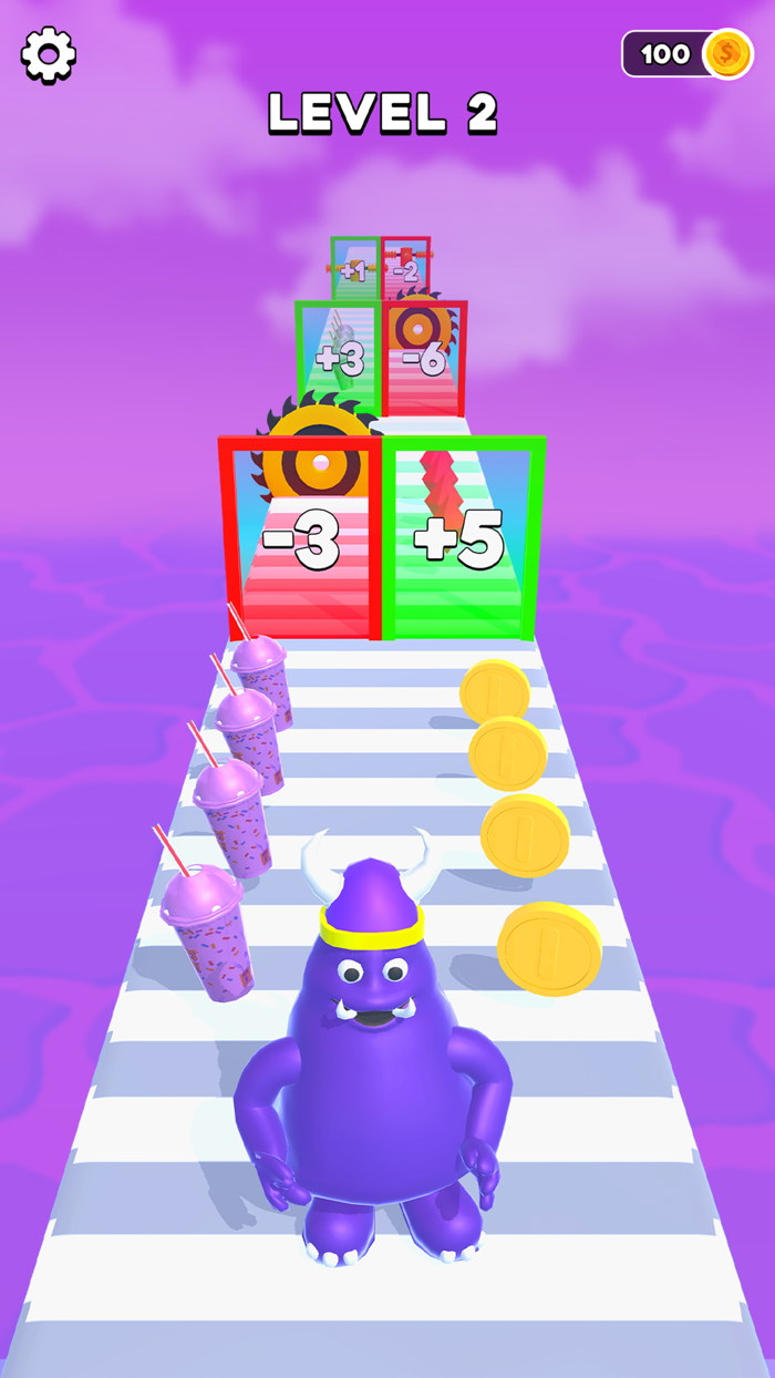 Grimace Shake Survival Runner